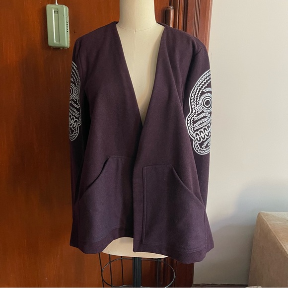 CARLA Fernández Calaca Charro wool Cape - Picture 4 of 8